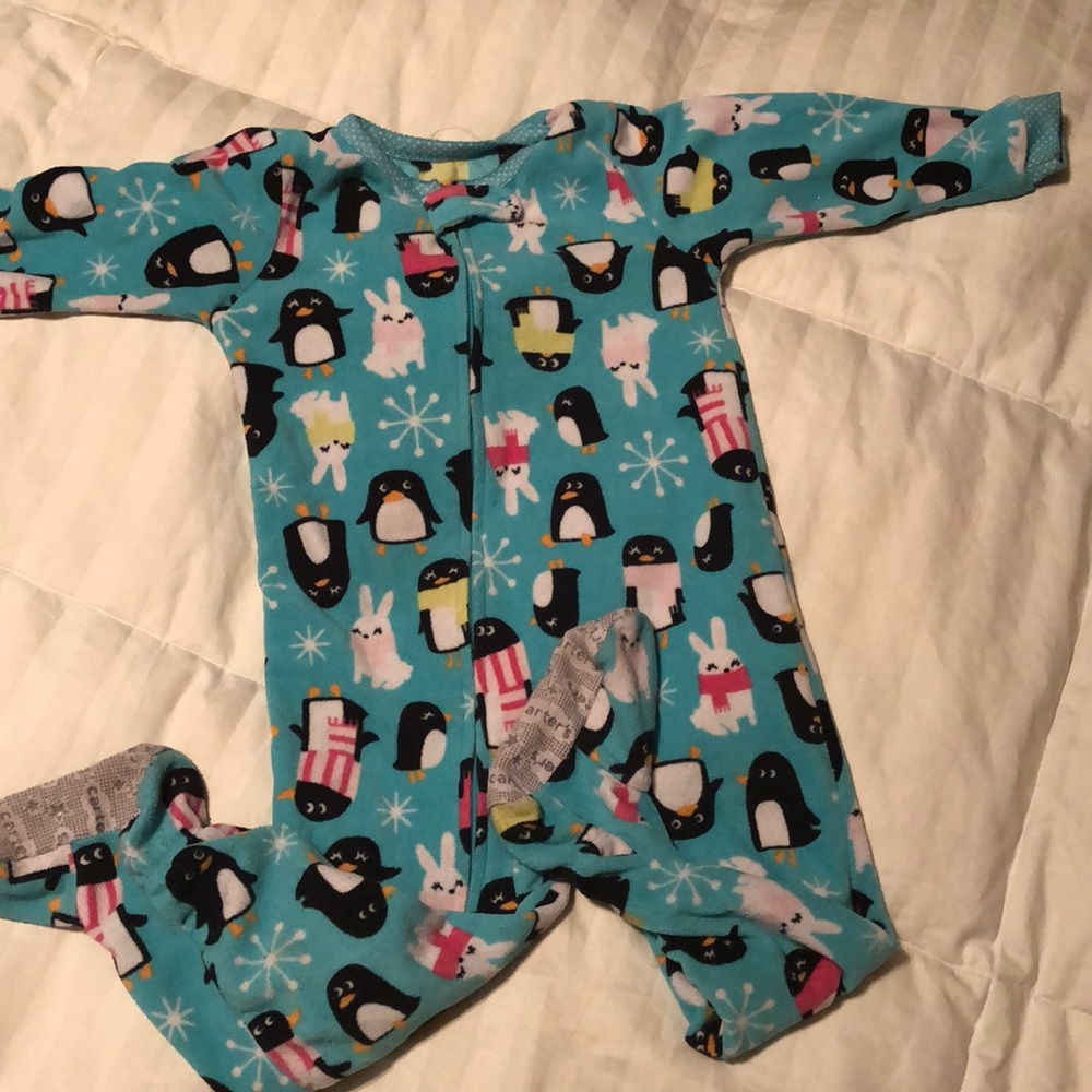Carters footie pajamas